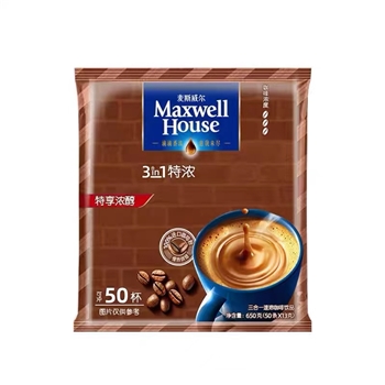 咖啡-麦斯威尔三合一经典特浓50条（13克*50）