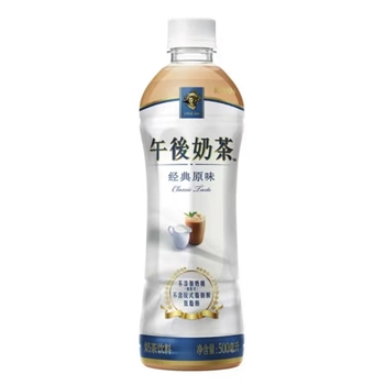 午后奶茶 经典原味奶茶饮料 500ml*15 整箱装