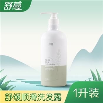 两面针 舒蔓舒缓顺滑洗发水1L  12瓶/箱